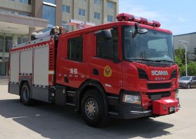 银河牌BX5190GXFPM55/SCA6泡沫消防车