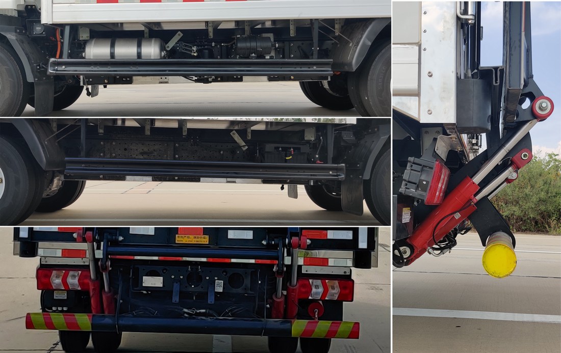 陜汽牌SX5048XLCBEV341N純電動冷藏車公告圖片