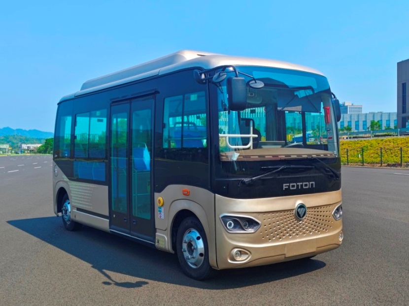 福田牌6米10-15座纯电动低地板城市客车(BJ6605EVCA-N3)