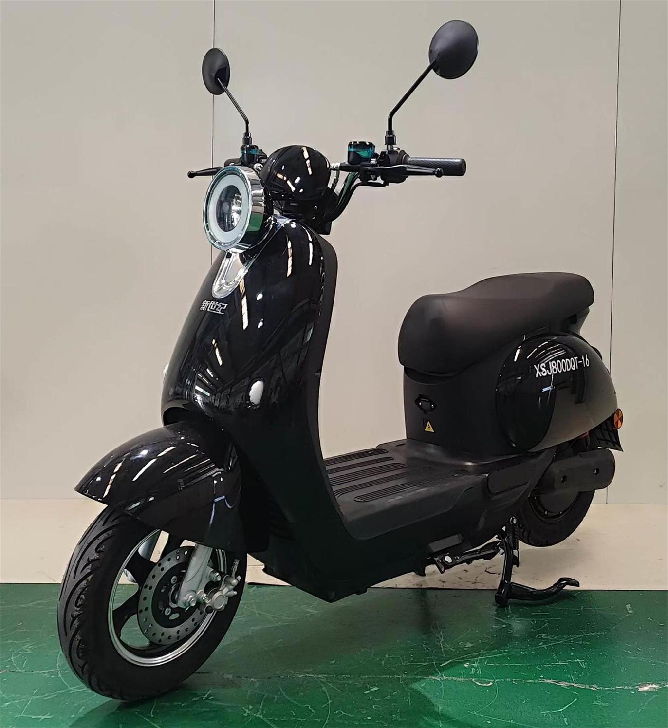 XSJ800DQT-16 新世纪牌纯电动前盘式后盘式电动两轮轻便摩托车图片