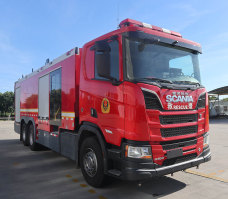 银河牌BX5330GXFAP120/SCA6压缩空气泡沫消防车