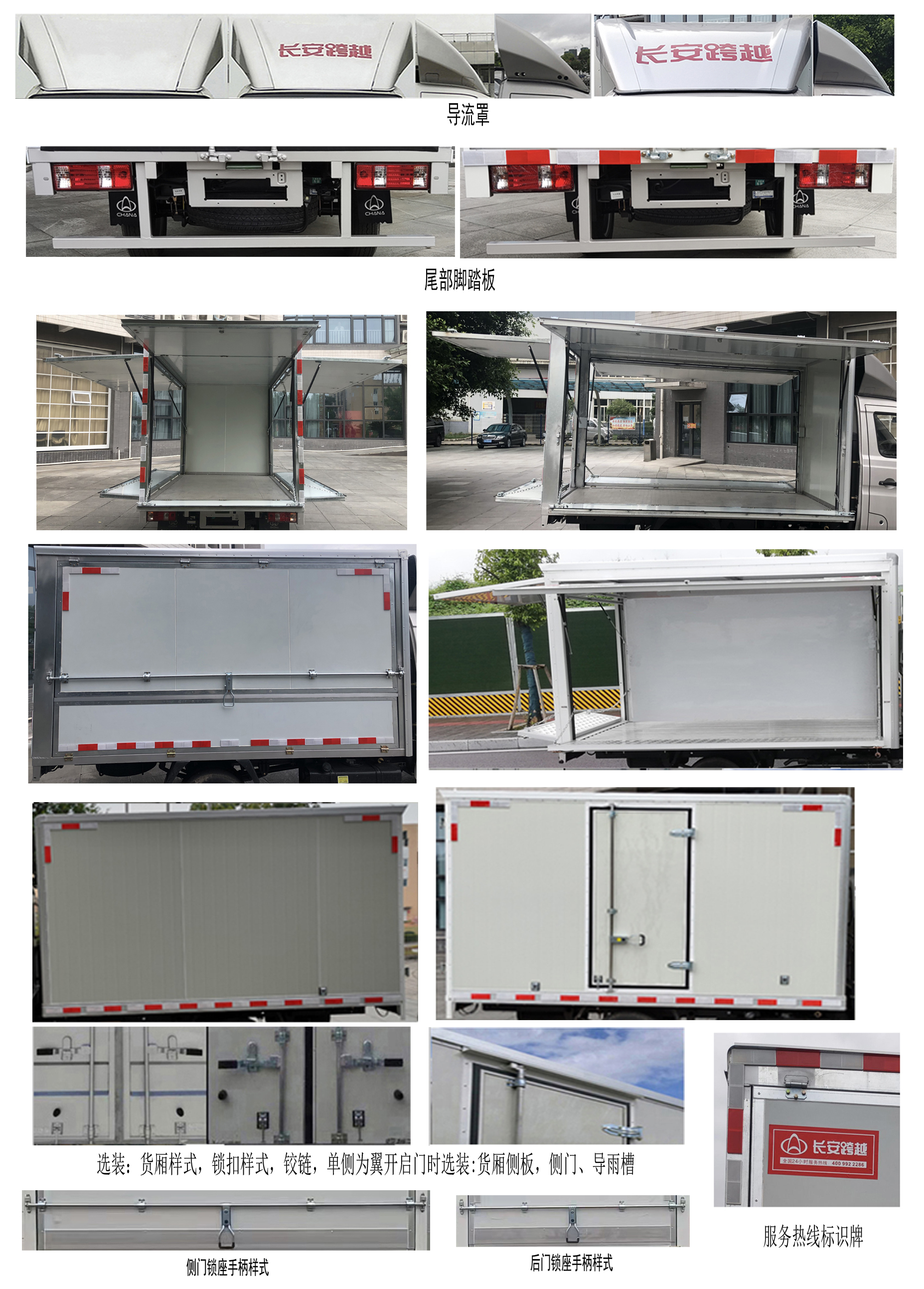 长安牌SC5031XYKXDD6B1翼开启厢式车公告图片