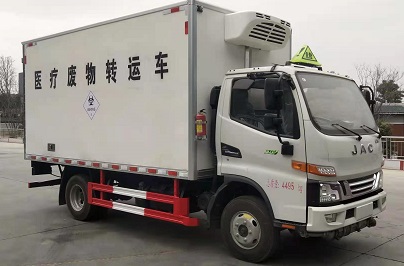 程力威牌CLW5040XYYH6医疗废物转运车