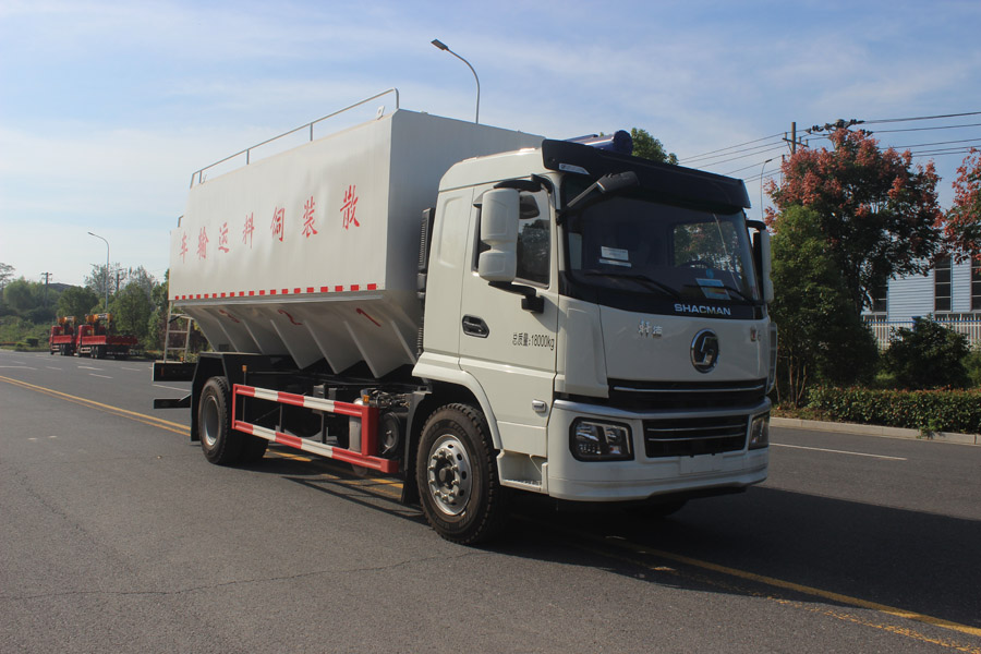 力海通牌HLH5180ZSLSX6散装饲料运输车