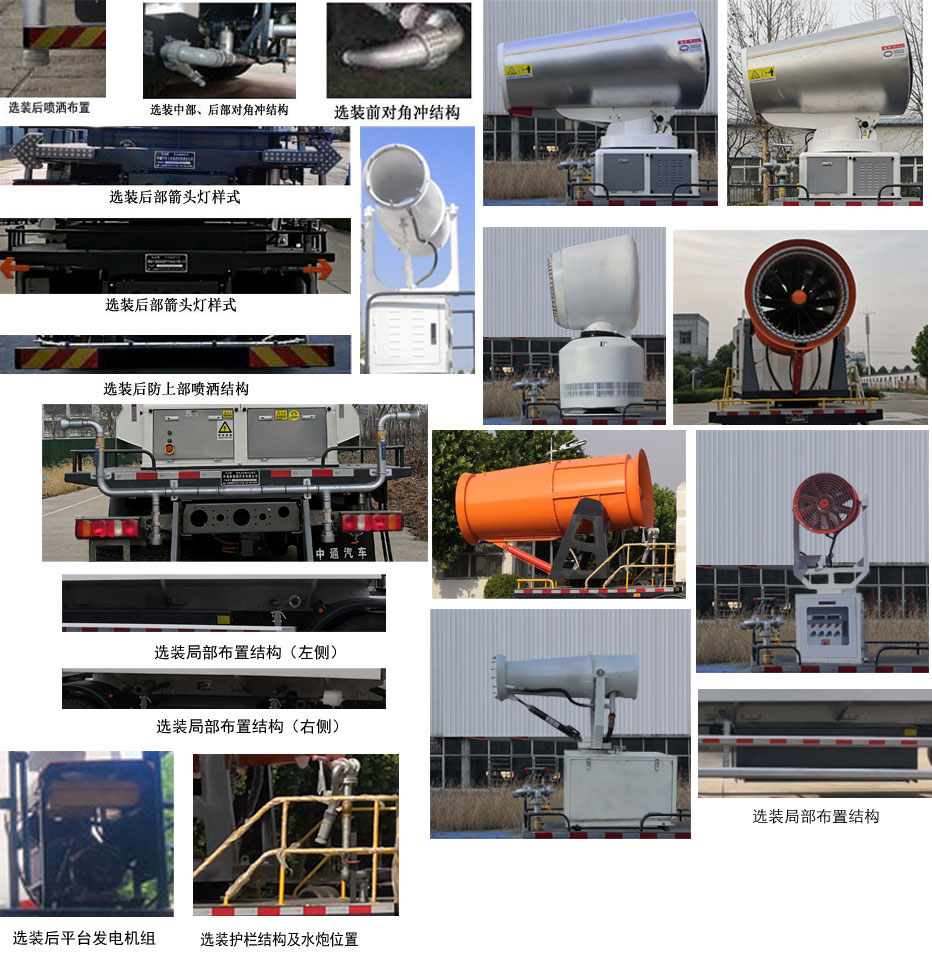 东岳牌ZTQ5180TDYZ6Y53BEV纯电动多功能抑尘车公告图片