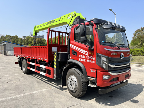 中联牌ZLJ5180JSQE随车起重运输车