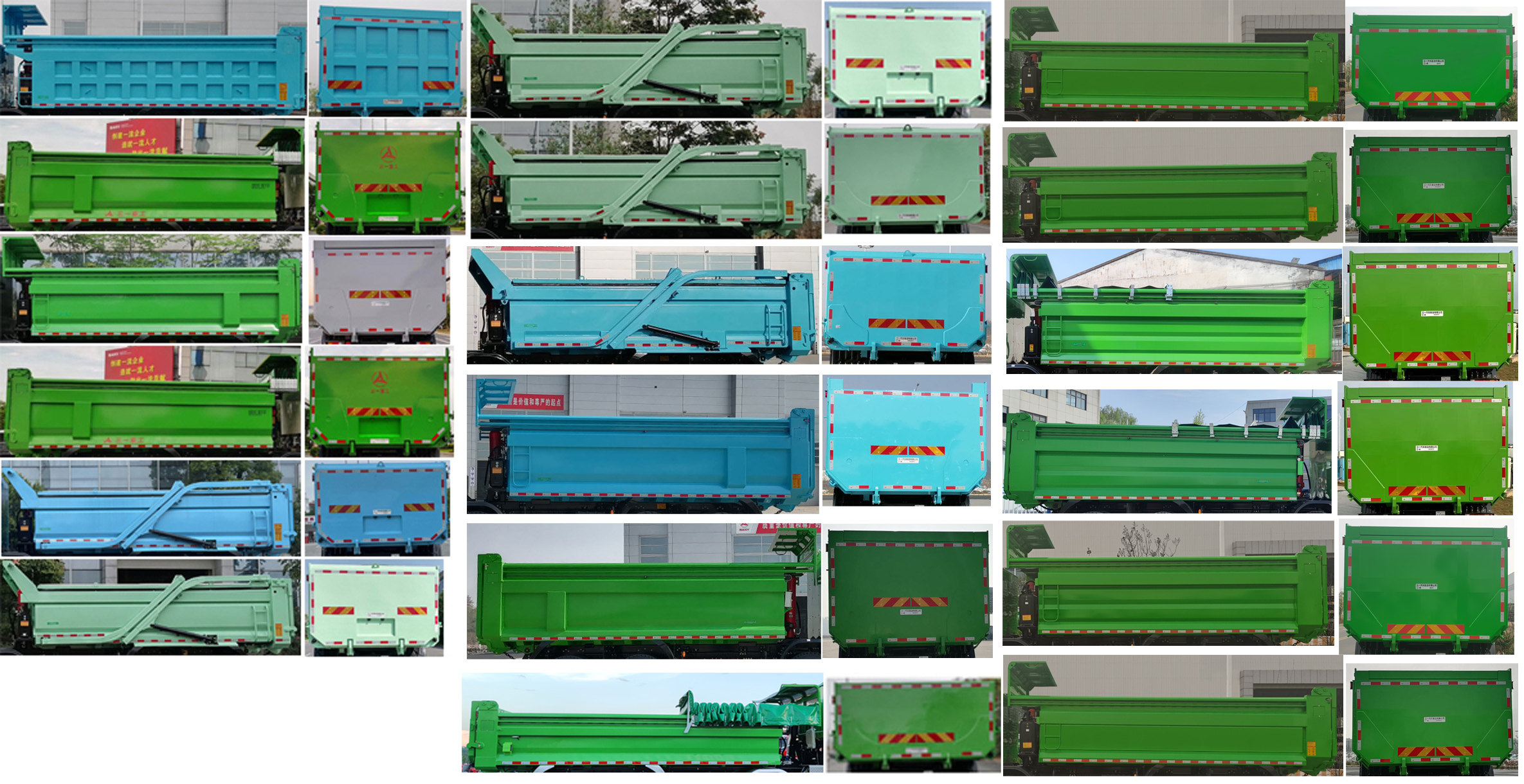 SYM3314ZZX1BEV 三一牌551马力前四后八纯电动6米纯电动自卸汽车图片