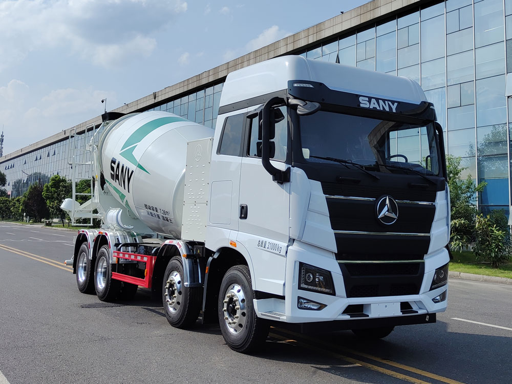 三一牌SYM5310GJB4BEV3純電動混凝土攪拌運輸車公告圖片