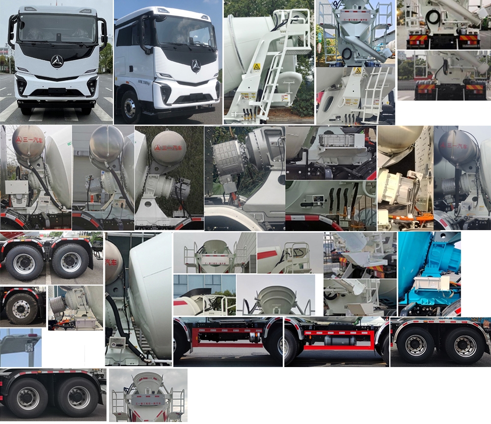 三一牌SYM5310GJB4BEV3純電動混凝土攪拌運輸車公告圖片