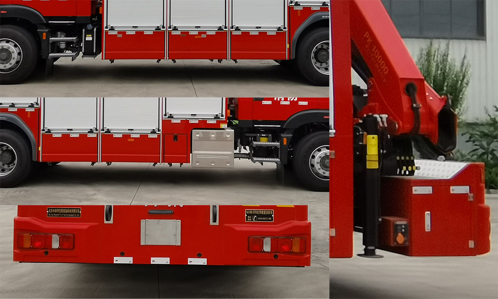 中卓時(shí)代牌ZXF5160TXFHJ100/ST6化學(xué)救援消防車公告圖片