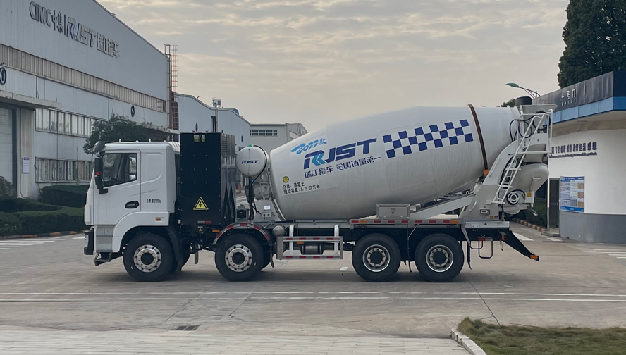 瑞江牌WL5310GJBCZDFBEV純電動混凝土攪拌運(yùn)輸車公告圖片