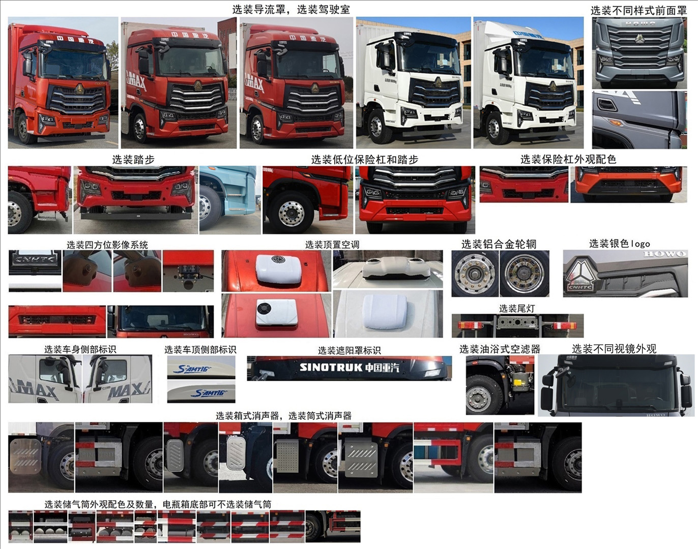 豪沃牌ZZ5187XXYN511KF1廂式運(yùn)輸車(chē)公告圖片