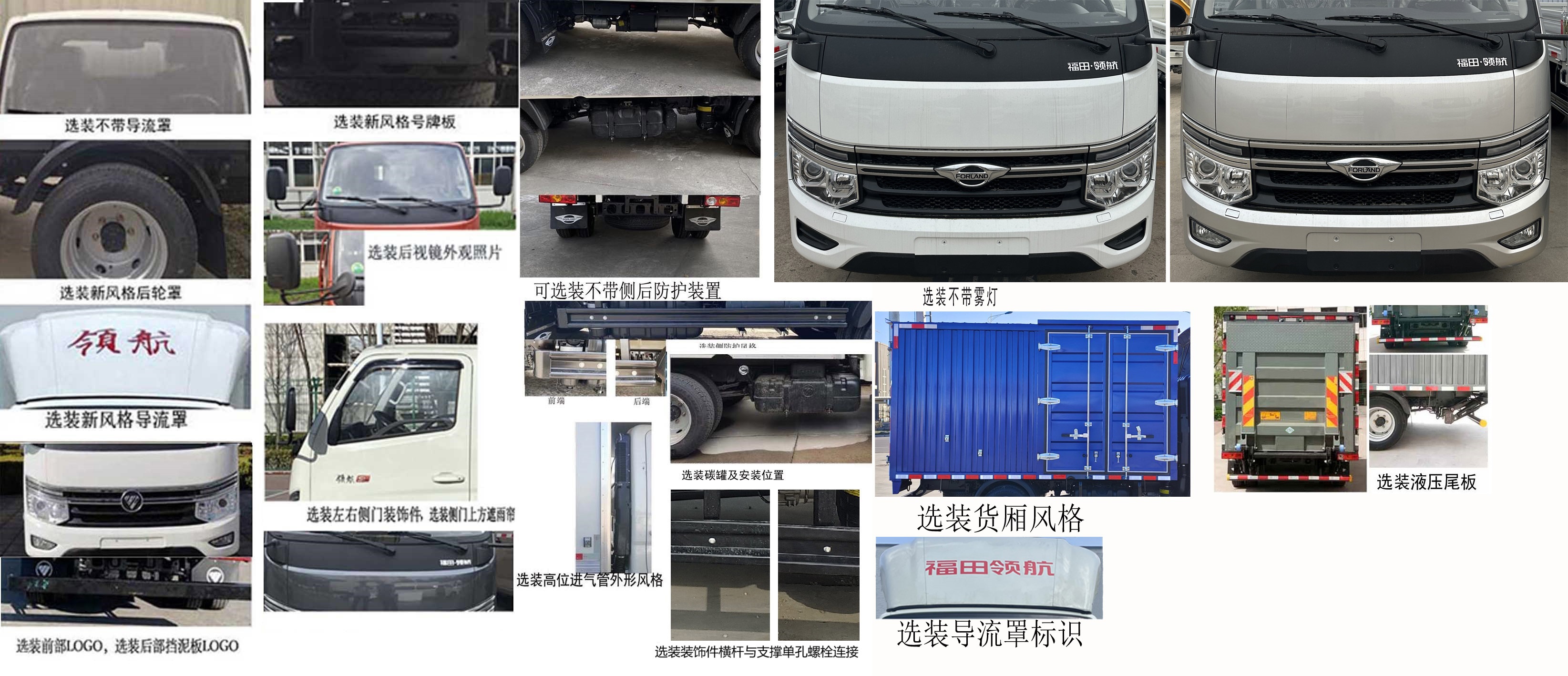 福田牌BJ5035XXY5JV5-11厢式运输车公告图片