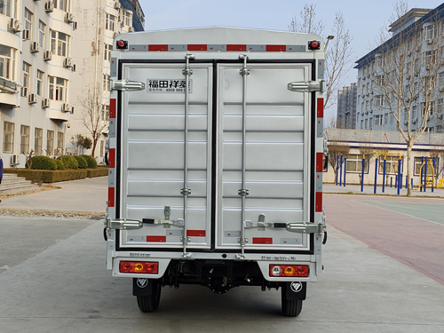 福田牌BJ5020CCY3JV5-12仓栅式运输车公告图片