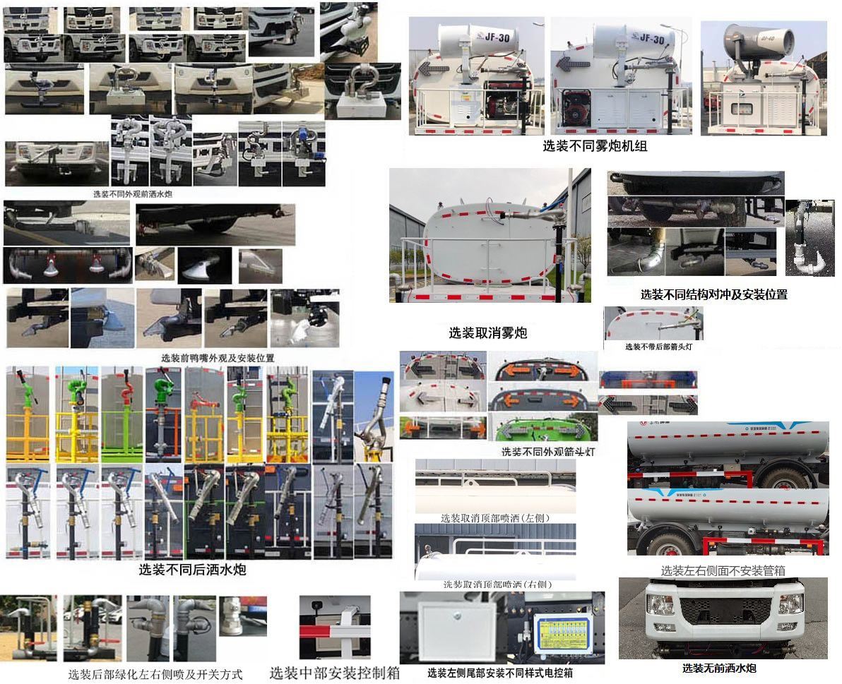 東風(fēng)牌EQ5182GPSSEQ6綠化噴灑車公告圖片