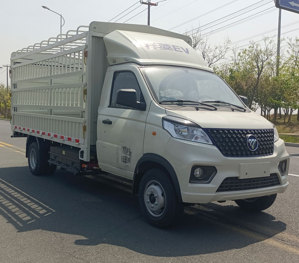 福田牌BJ5030CCYEV8纯电动仓栅式运输车