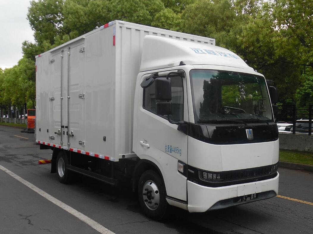 遠程牌JGL5047XXYBEVGP1純電動廂式運輸車公告圖片
