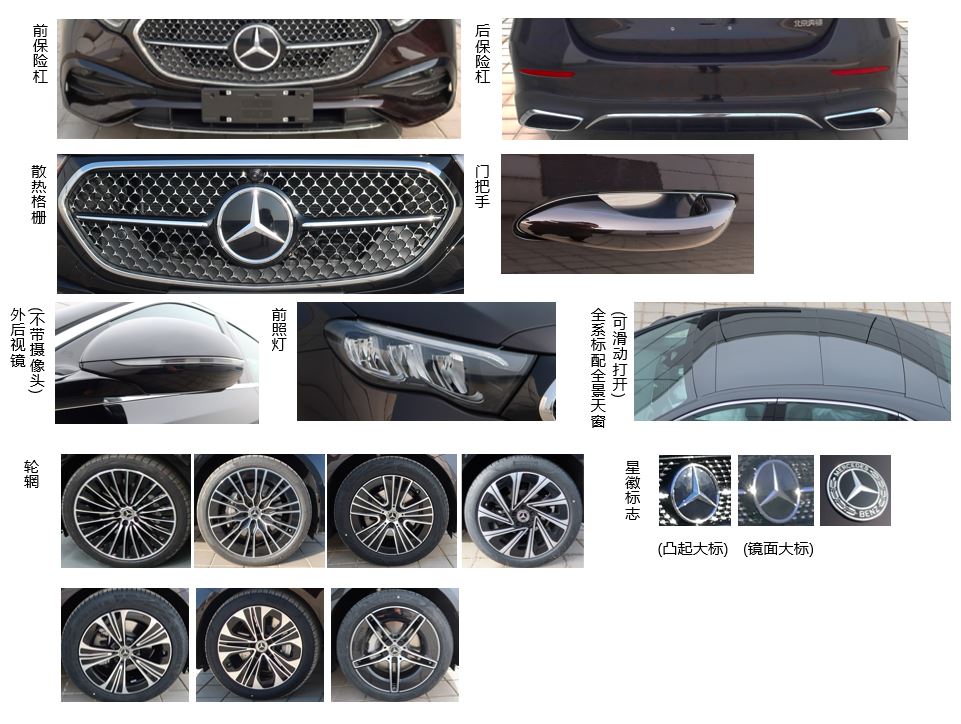 梅赛德斯-奔驰牌BJ7205REAL轿车公告图片