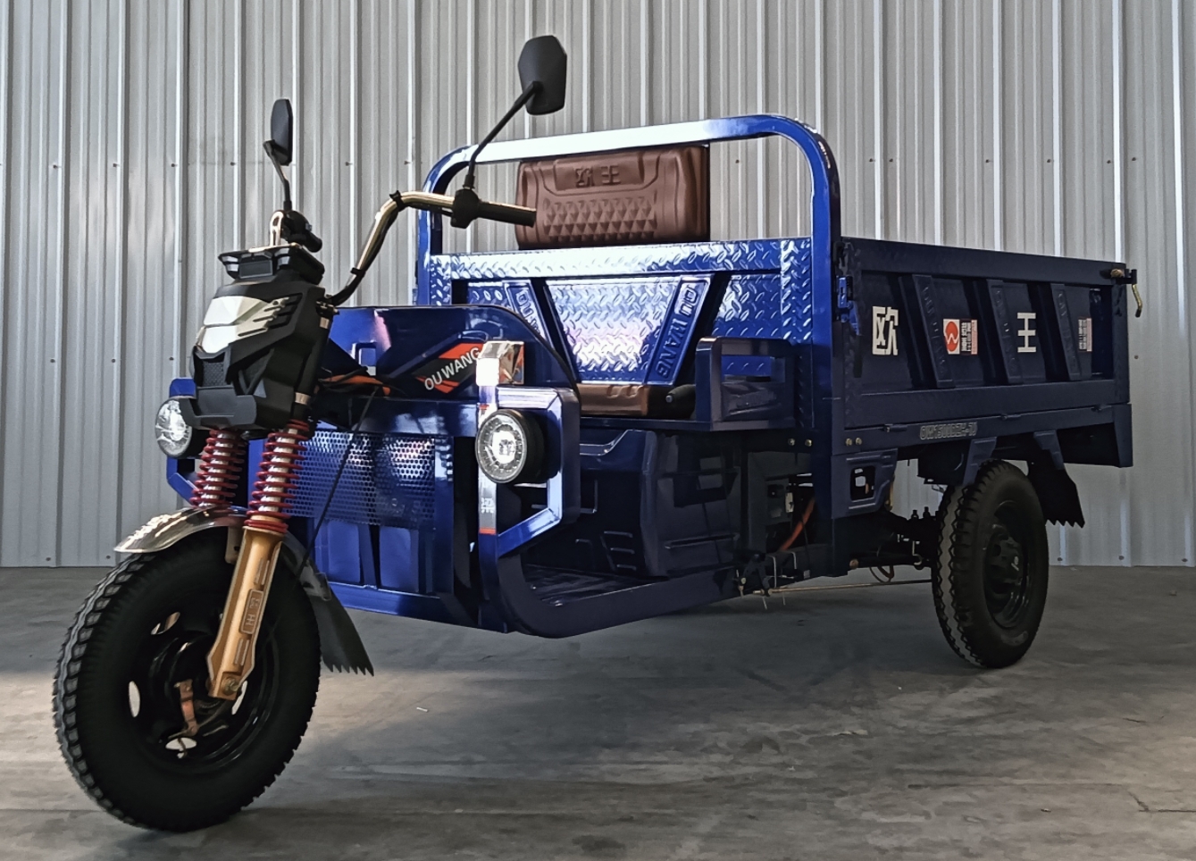 欧王牌OW1500DZH-7J电动正三轮摩托车公告图片