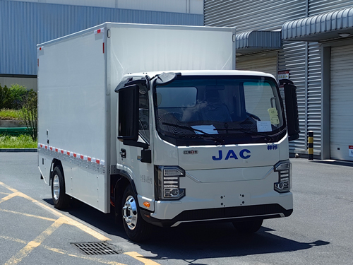 江淮牌HFC5042XXYEV5純電動廂式運輸車公告圖片