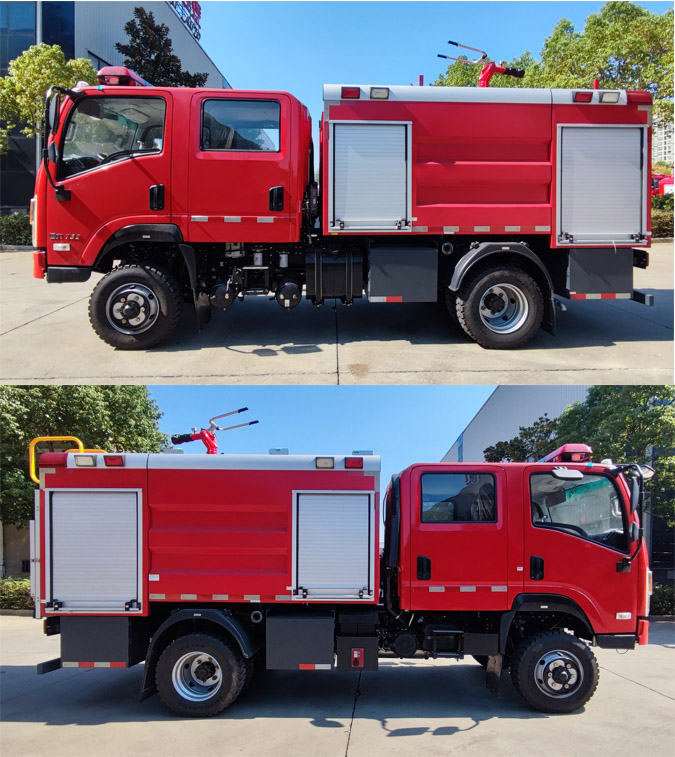 新東日牌YZR5090GXFSG35/E6水罐消防車公告圖片