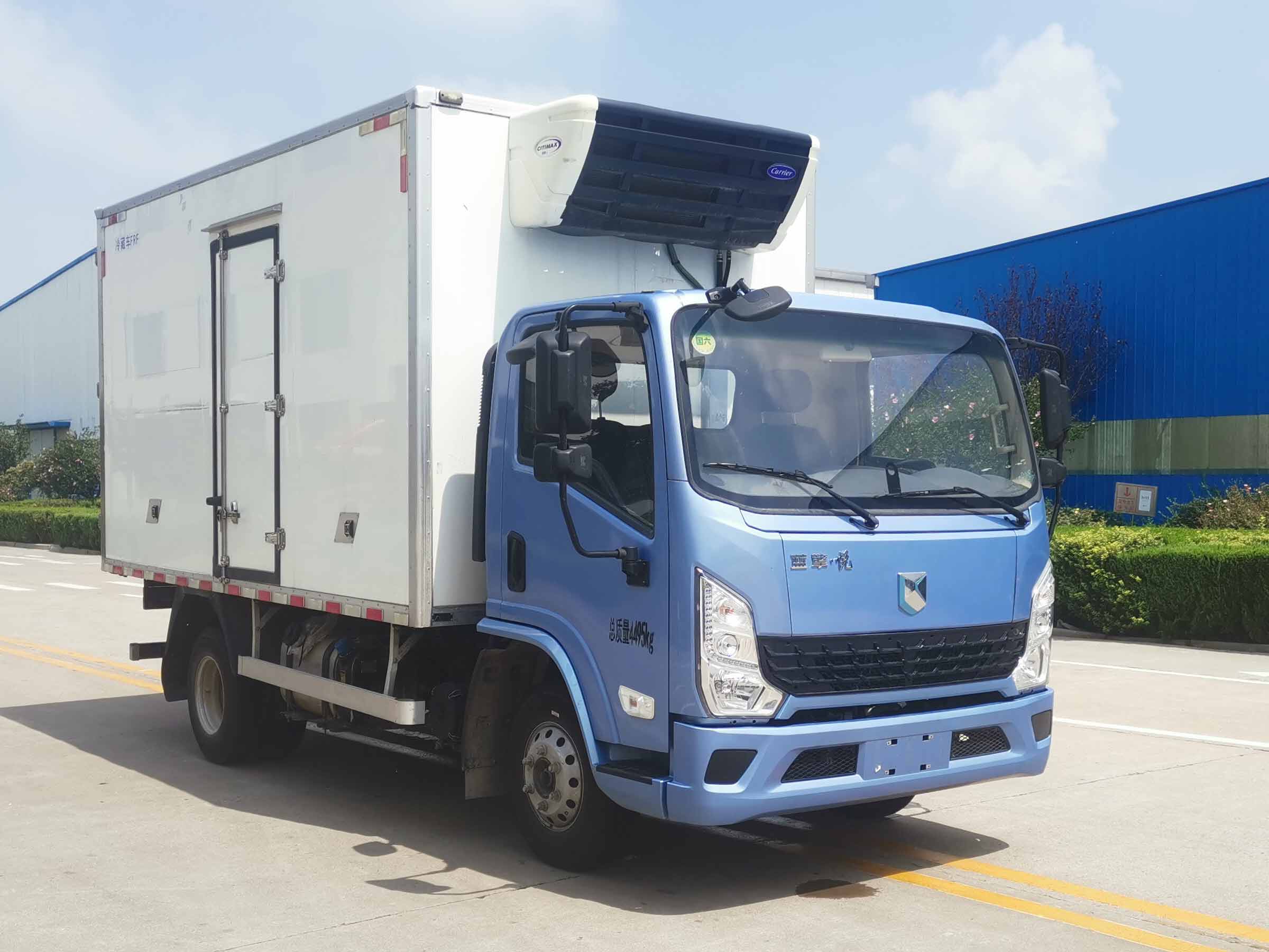 燕臺(tái)牌YTQ5043XLCKJPHEV331插電式混合動(dòng)力冷藏車(chē)公告圖片