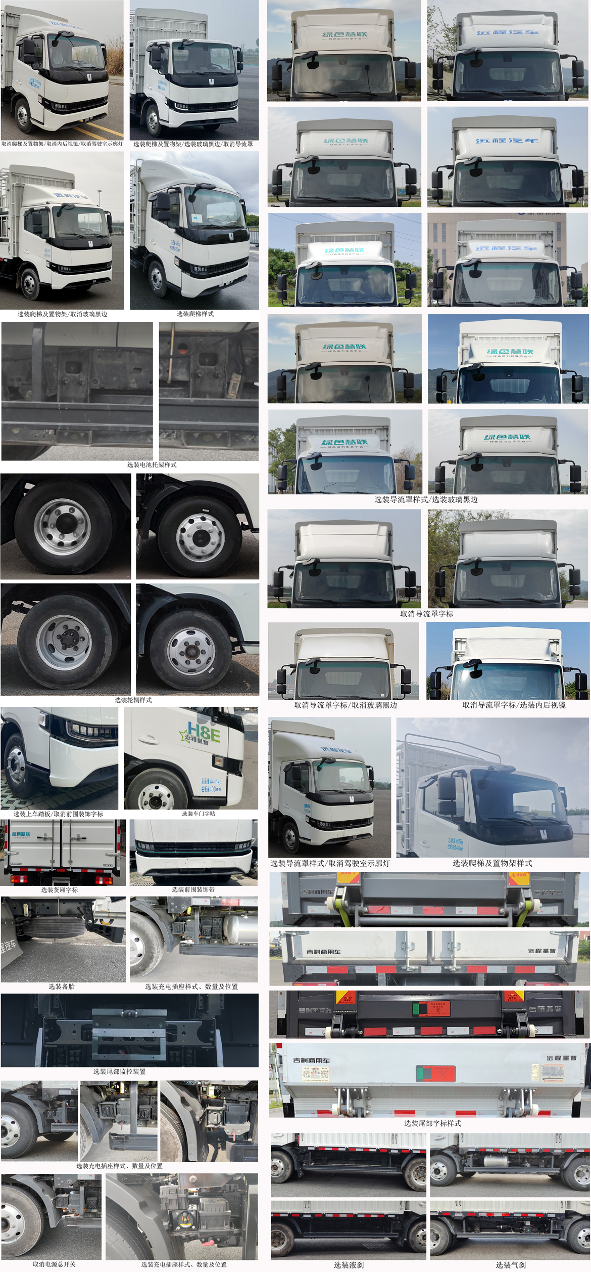 遠(yuǎn)程牌JGL5047CCYSEVGP9換電式純電動倉柵式運(yùn)輸車公告圖片