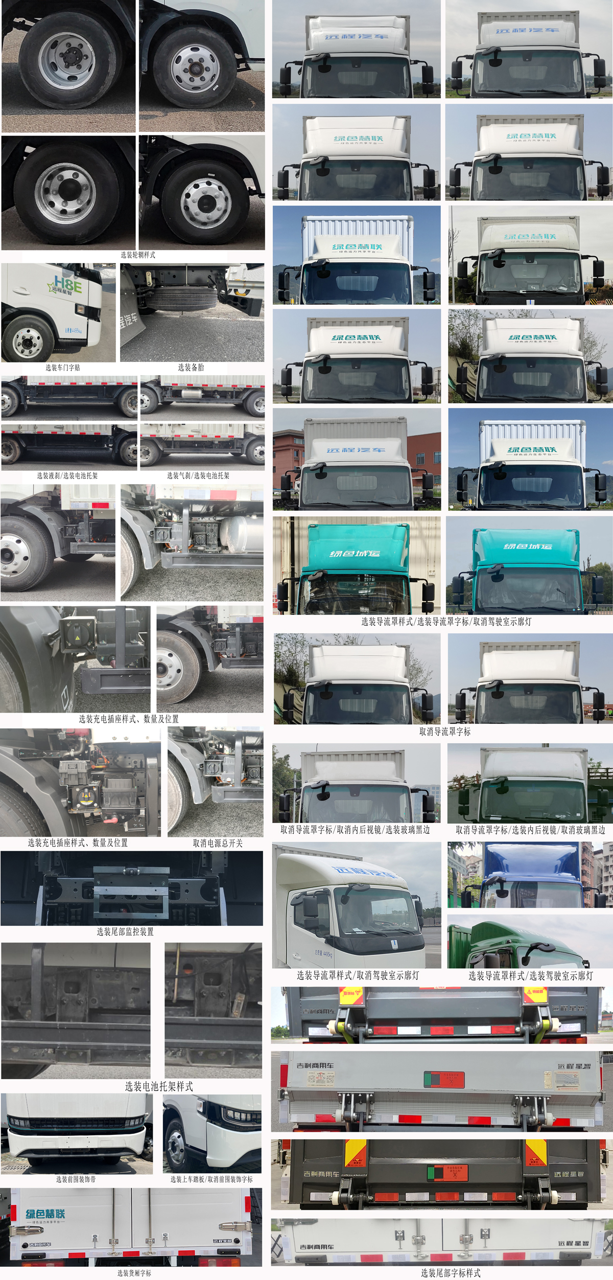 遠(yuǎn)程牌JGL5047XXYBEVGP8純電動廂式運輸車公告圖片