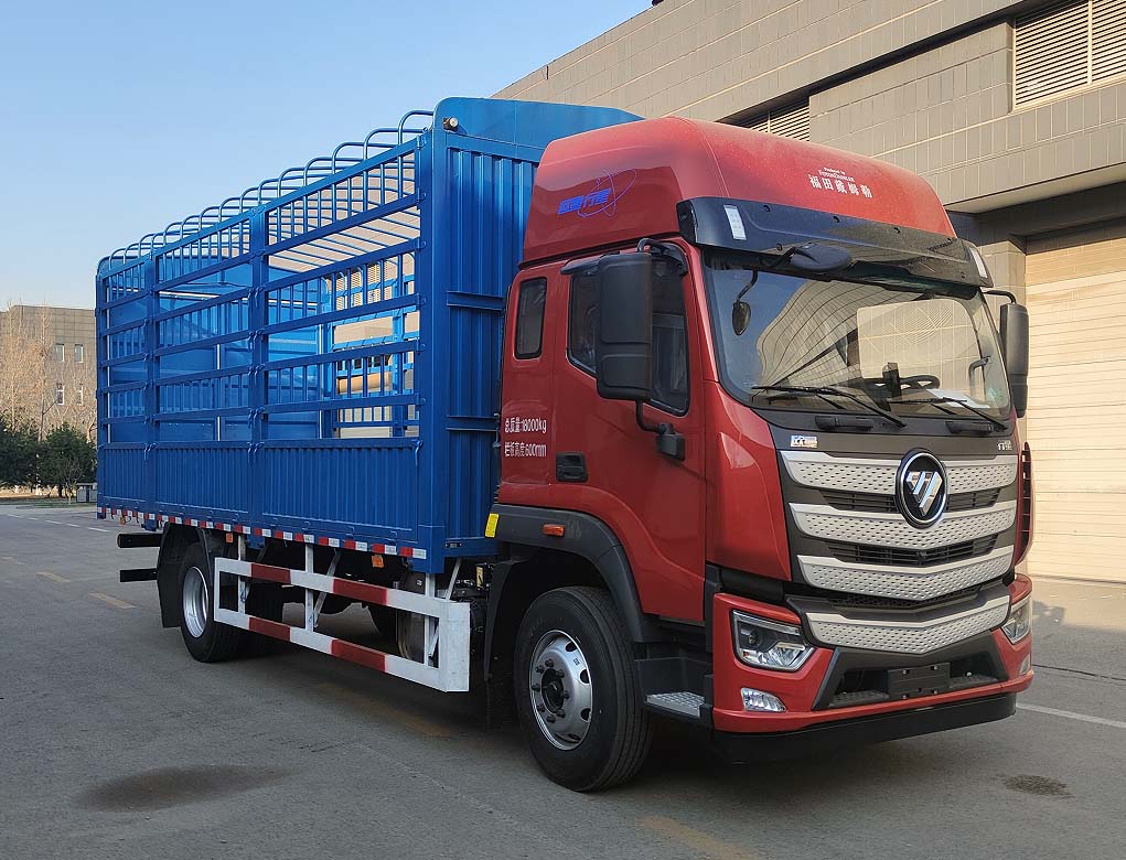欧曼牌BJ5181CCYL6AKL-01仓栅式运输车公告图片