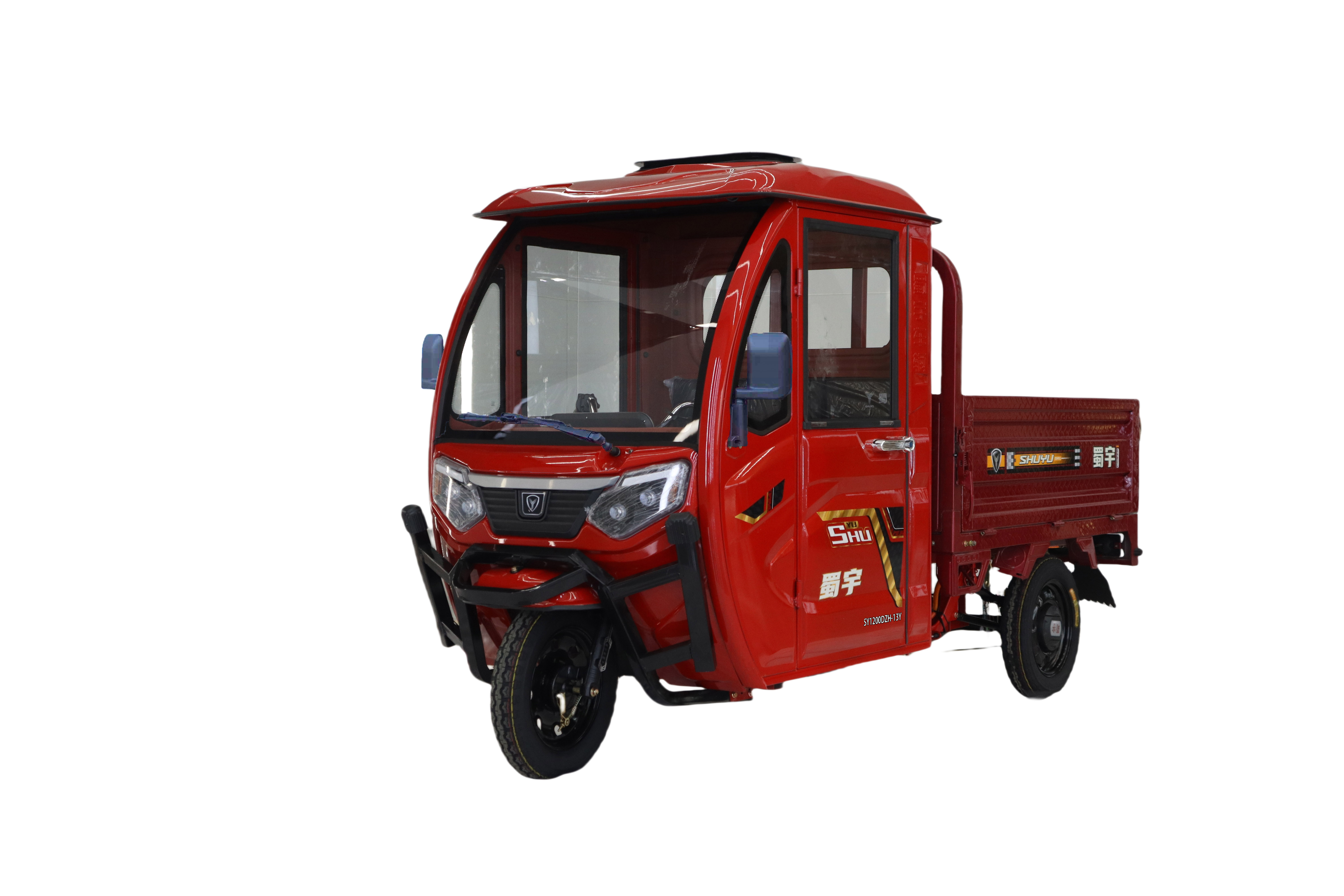 SY1200DZH-13Y 蜀宇牌纯电动前鼓式后鼓式电动正三轮摩托车图片