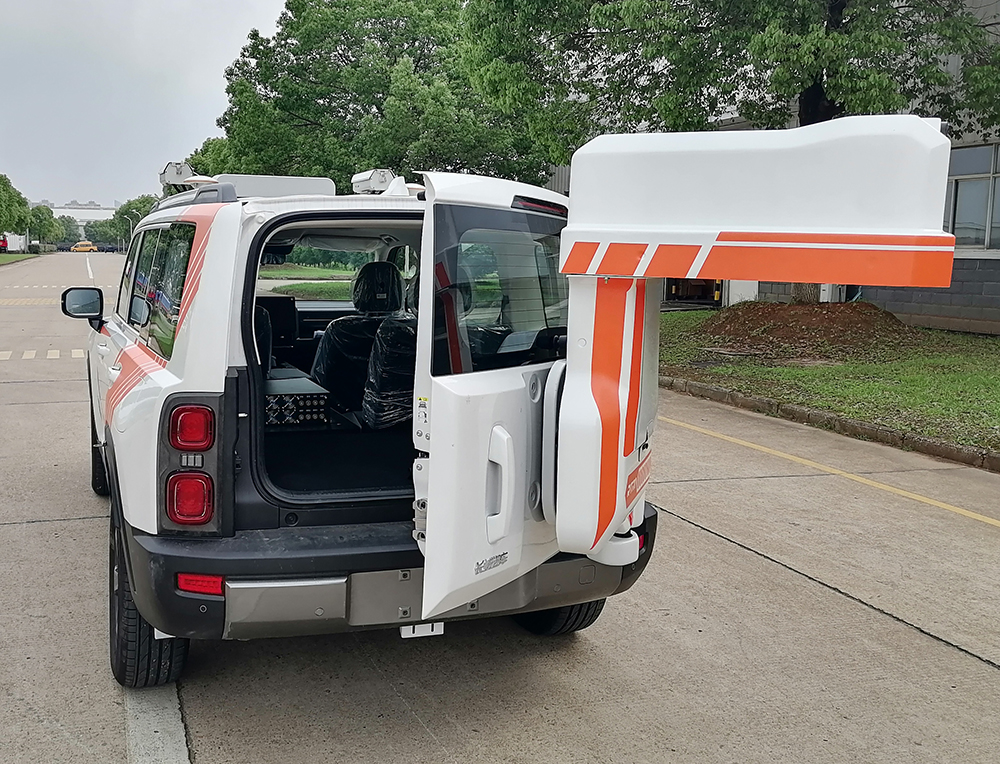 紅都牌JSV5030XJCZ6PHEV插電式混合動力檢測車公告圖片