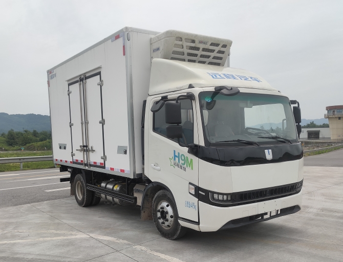 遠程牌JGL5049XLCSHEVGMR1甲醇插電式增程混合動力冷藏車公告圖片