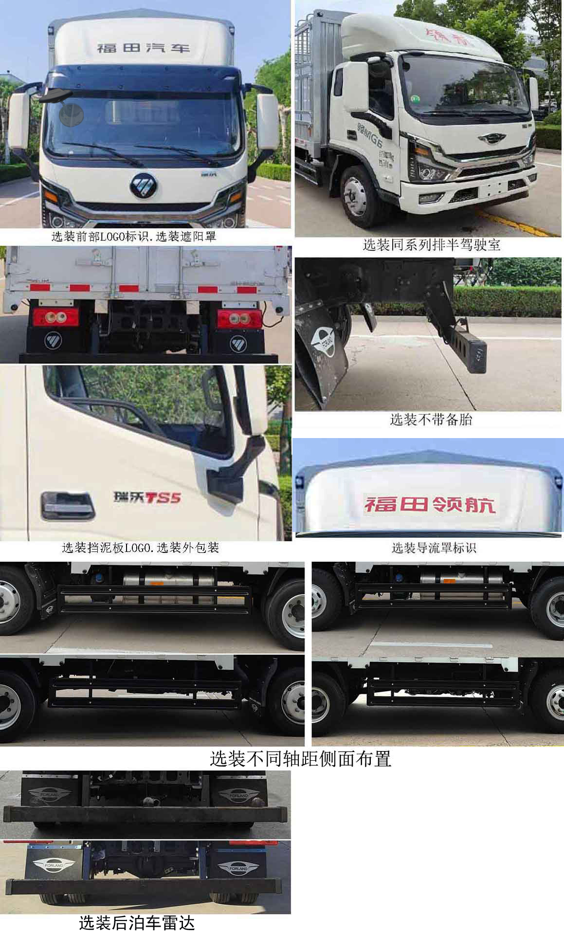 仓栅式运输车图片