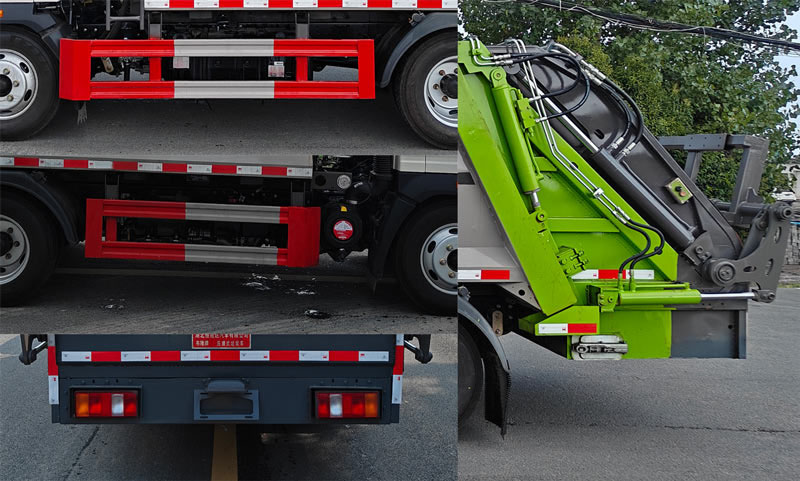 布隆牌LLL5040ZYSZ6壓縮式垃圾車公告圖片