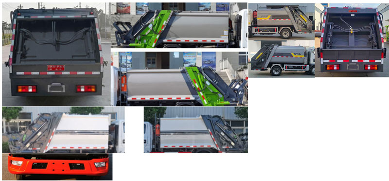 布隆牌LLL5040ZYSZ6壓縮式垃圾車公告圖片