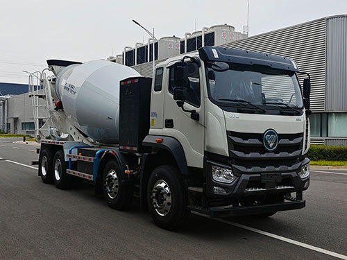 歐曼牌BJ5311GJBEVGRF-07純電動混凝土攪拌運輸車公告圖片