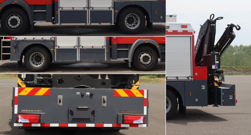 潤泰牌RT5160TXFHJ100化學(xué)救援消防車公告圖片