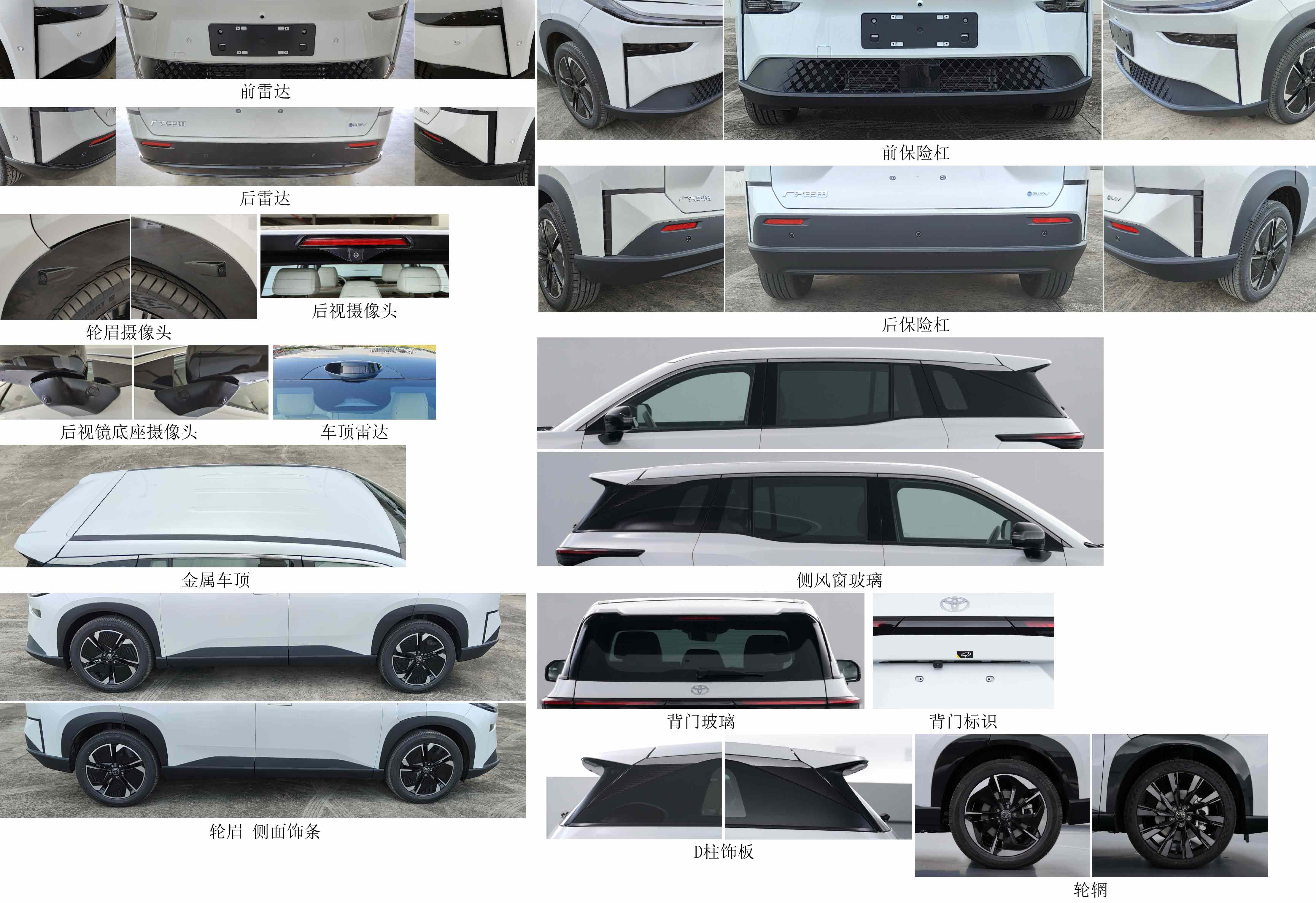 丰田牌GTM64606MGBEV纯电动多用途乘用车公告图片