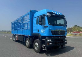 豪沃牌ZZ5317CCYV466GZ1BEV2纯电动仓栅式运输车