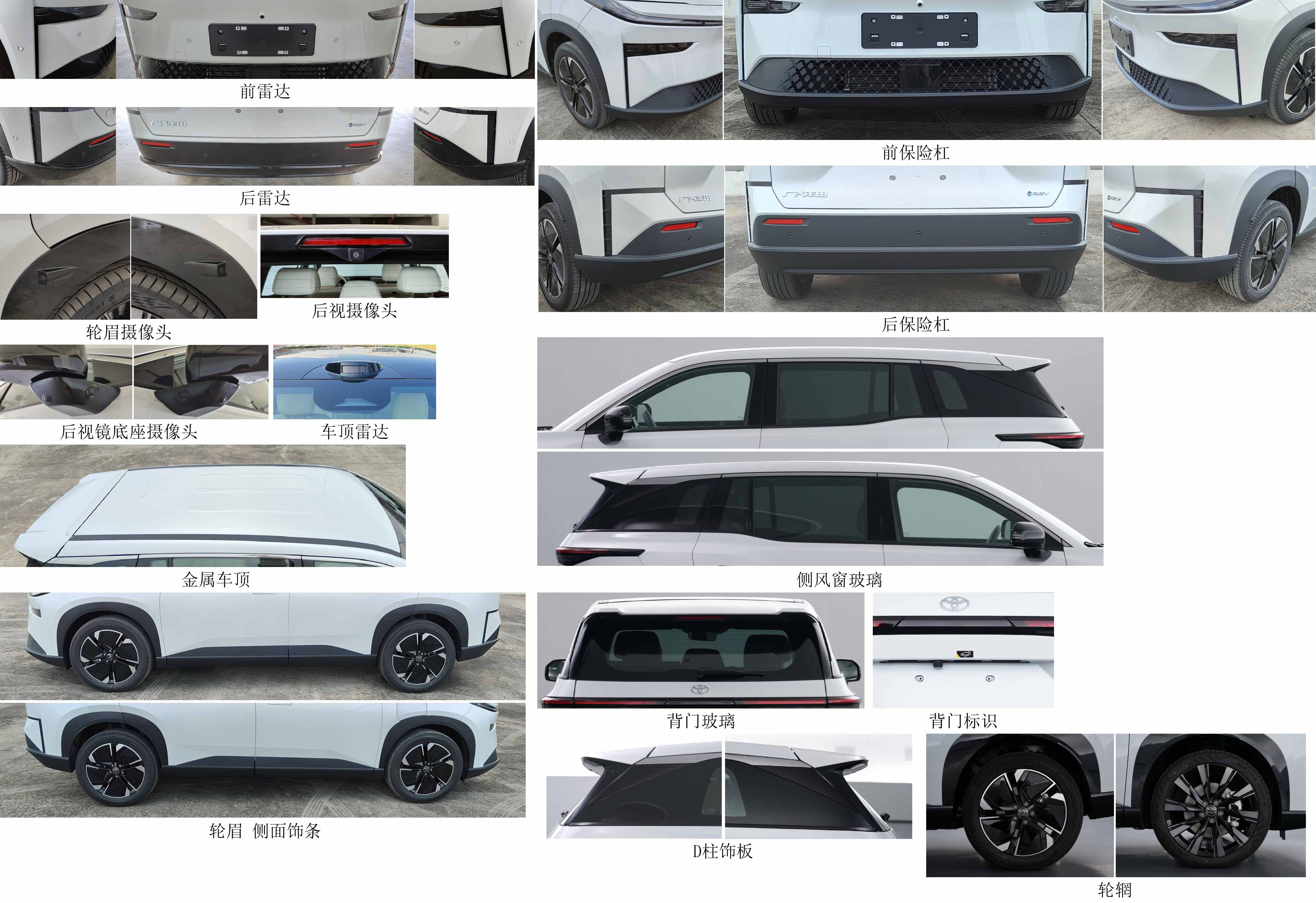 丰田牌GTM64606MEBEV纯电动多用途乘用车公告图片