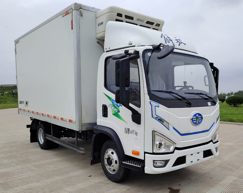 解放牌CA5048XLCP40L2BSEVA84換電式純電動冷藏車公告圖片