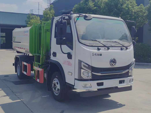 程力威牌CLW5070ZZZCDP自裝卸式垃圾車公告圖片