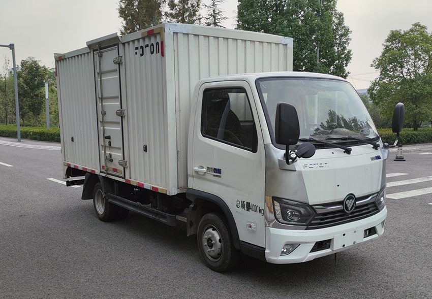 福田牌BJ5044XXYEVAB1纯电动厢式运输车