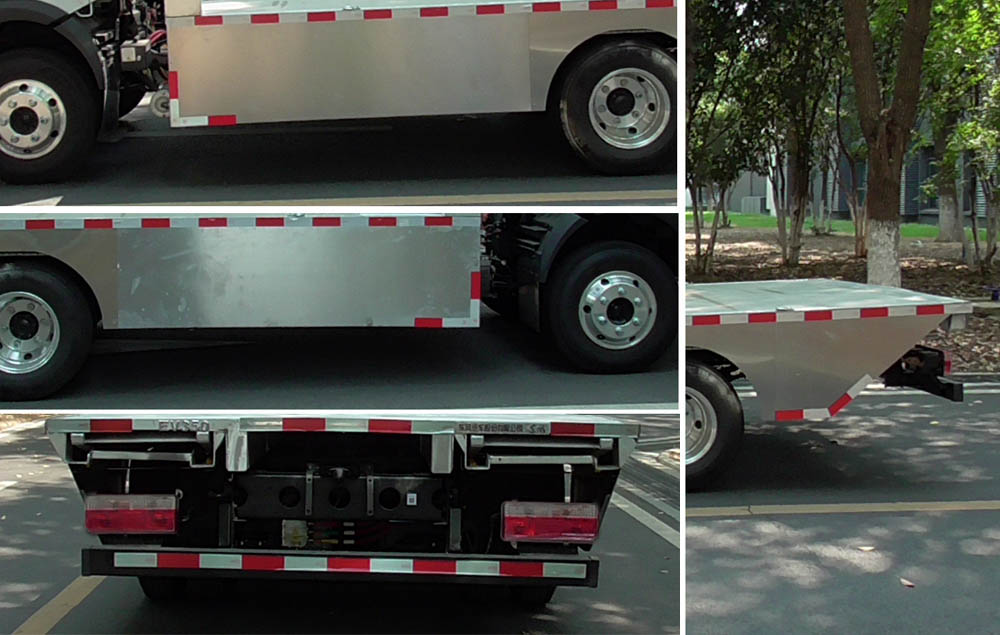 東風牌DFA5040TPBEBEV4純電動平板運輸車公告圖片