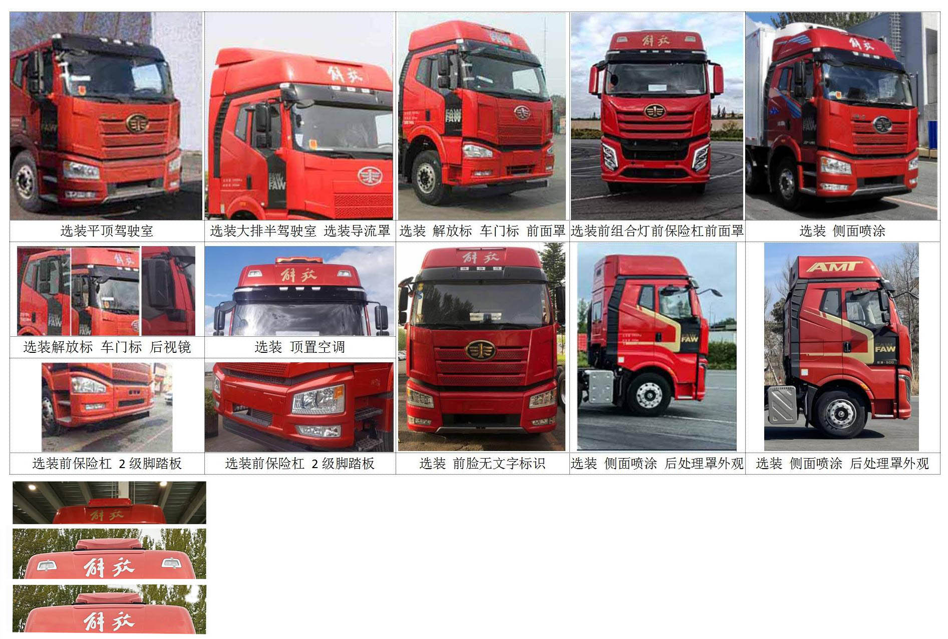 解放牌CA5250XLCP66K1L6T3E6冷藏车公告图片