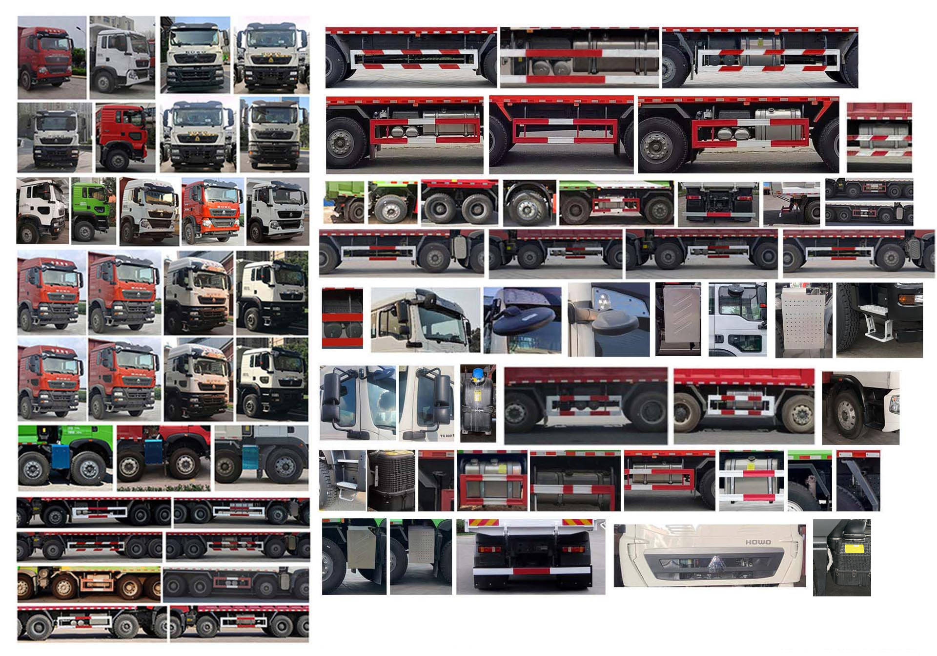 豪沃牌ZZ3317V386GF1自卸汽车公告图片