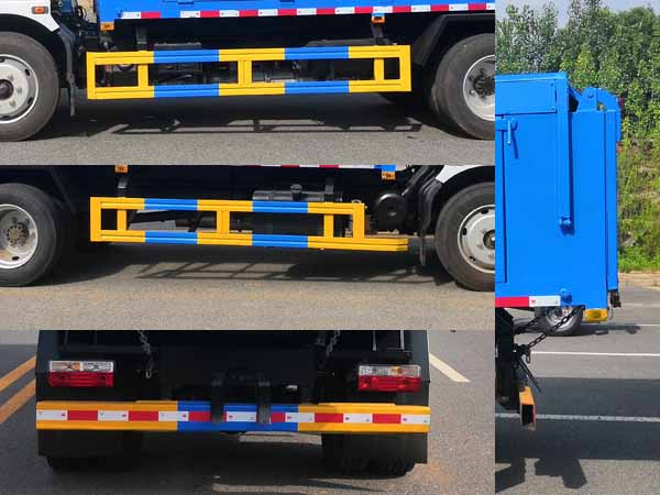 炎帝牌SZD5125ZLJ6自卸式垃圾車公告圖片