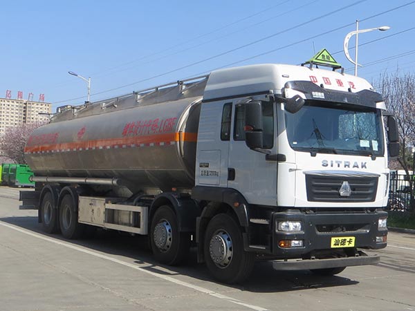 凌宇牌CLY5321GYYE鋁合金運(yùn)油車公告圖片