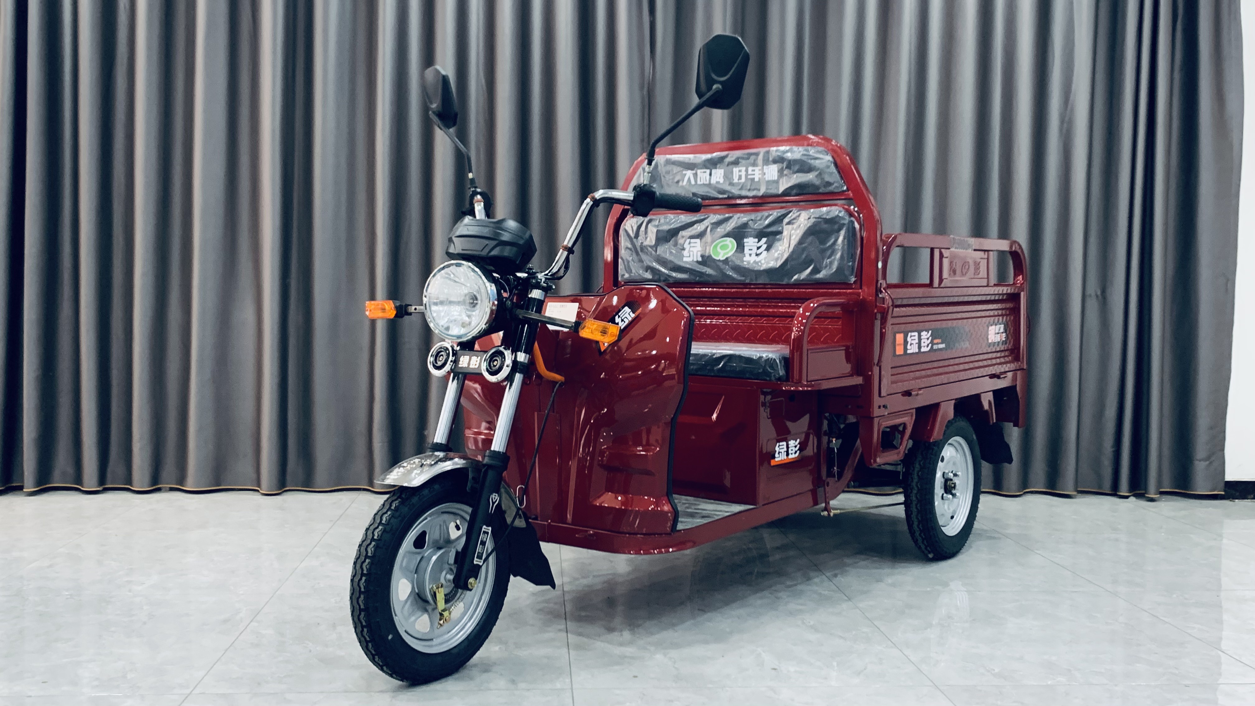绿彭牌LP1500DZH-3电动正三轮摩托车公告图片