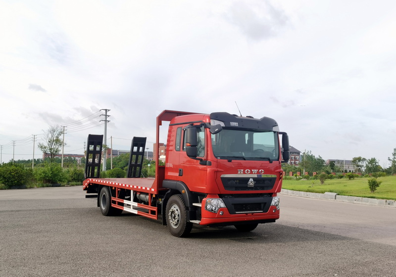 豪沃牌ZZ5187TPBK501GF1T平板运输车公告图片